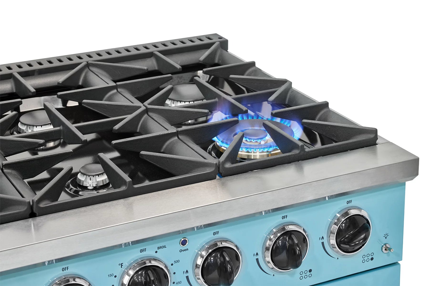 Unique Classic Retro 36" Freestanding Gas Range with Convection Oven P68118