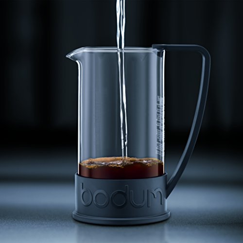 Bodum Brazil French Press Coffee Maker, 51oz, Black S748