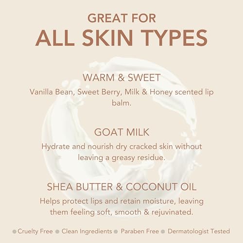 Dionis Goat Milk Lip Balm Ornament 6-Piece Variety Pack S6767