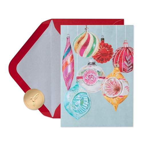 Papyrus Boxed Christmas Cards with Envelopes, Designed by House of Turnowsky, Special Wishes, Christmas Trees (14-Count)