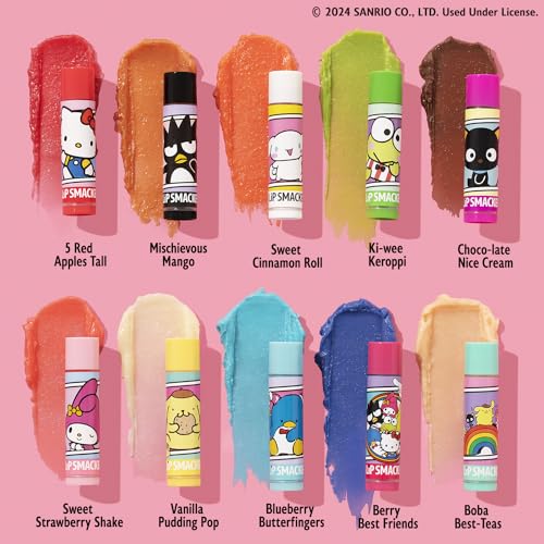 Lip Smacker Original Party Pack - 10 Moisturizing Lip Balms, Classic Flavors S23577
