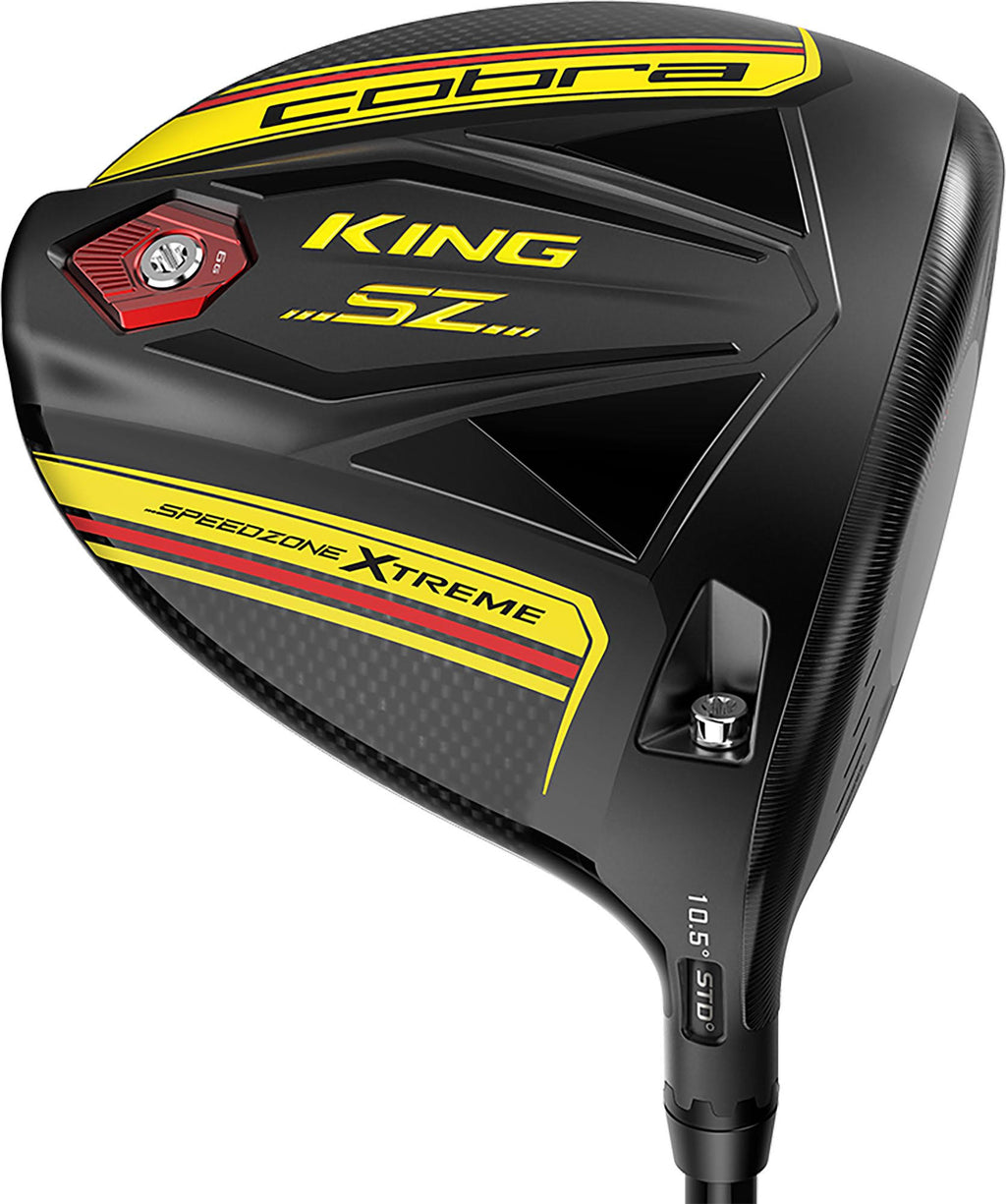 Cobra King Speedzone Xtreme Driver – Black/Yellow, Left Hand, Men&s