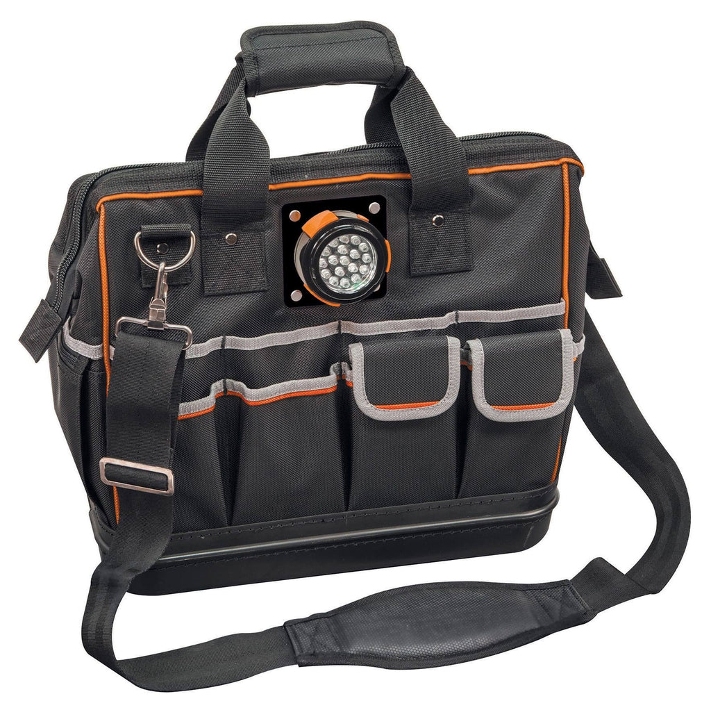 Klein Tools 55431 TRADESMAN Pro Lighted Tool Bag W7280