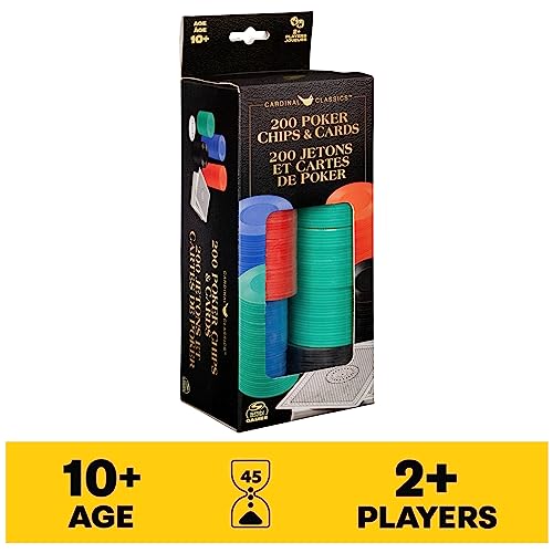 Spin Master Games Cardinal Classics 300-Piece Poker Set with Aluminum Case G10767