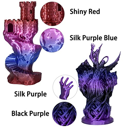 OVV3D Wood PLA Filament Bundle 1.75mm 200g 4 Pack Y521193