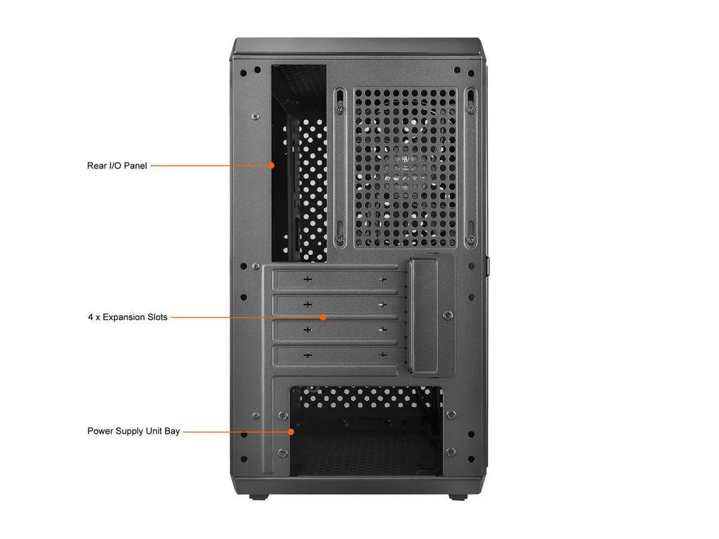 Cooler Master MasterBox Q300L Micro-ATX Tower, Black V6706