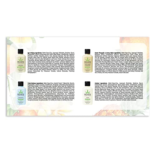 Hempz Everyday Favorites 4-Piece Mini Lotion Gift Set, 2.25 oz R906389