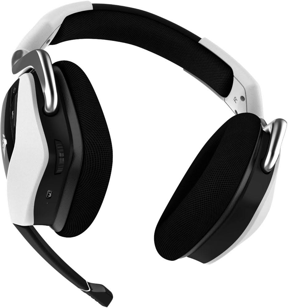 CORSAIR Gaming VOID RGB Elite Wireless Over-Ear Headset White W378