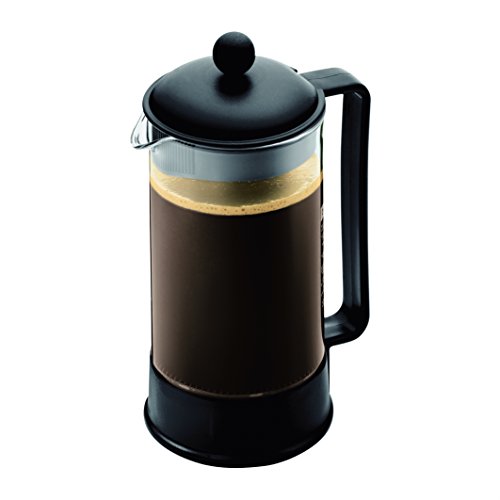 Bodum Brazil French Press Coffee Maker, 51oz, Black S748