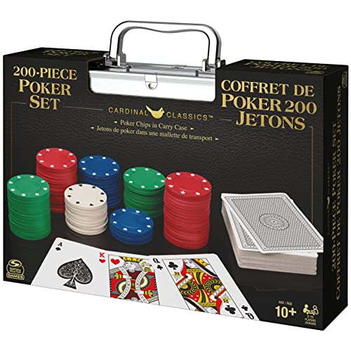 Spin Master Games Cardinal Classics 300-Piece Poker Set with Aluminum Case G10767