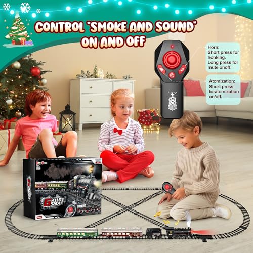 Hot Bee Train Set with Remote Control, Lights and Sounds W19839