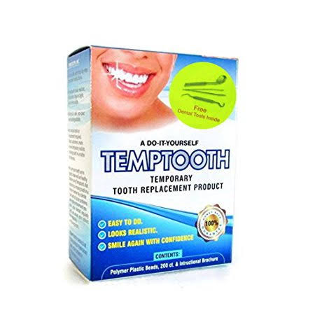 Non Toxic Temptooth - Do It Yourself Temporary Tooth Replacement w/ Dental Tools - Avayadevconnect