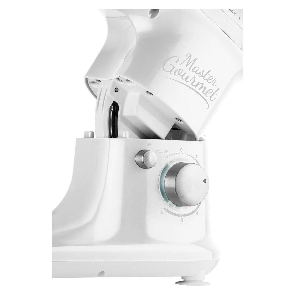 Sencor Stand Mixer with Pouring Shield, Red N9512