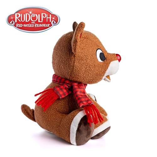 Rudolph the Red-Nosed Reindeer Plush Toy with Music & Lights X48937