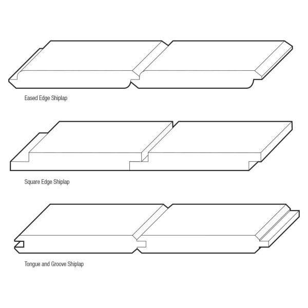 UFP-Edge 1 in. x 8 in. x 6 ft. Eased Edge Pine Shiplap Board (6-Pack) U733026