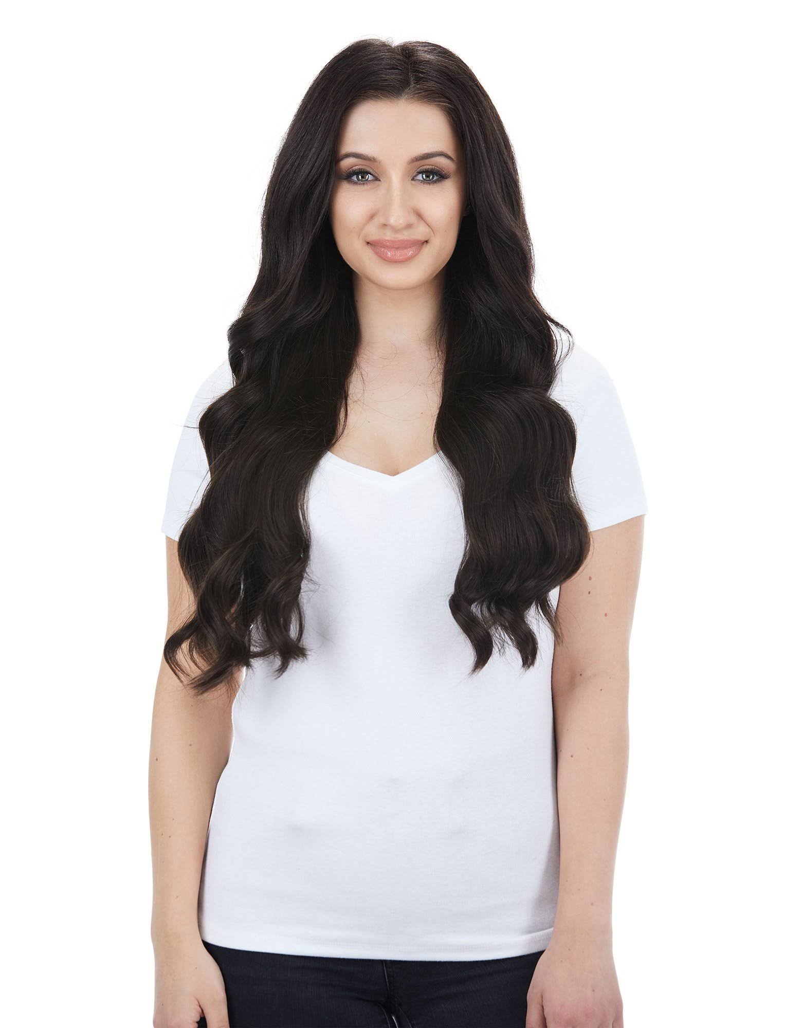 BELLAMI Bellissima 220g 22x22 Mochachino Brown (1C) Hair Extensions - Avayadevconnect