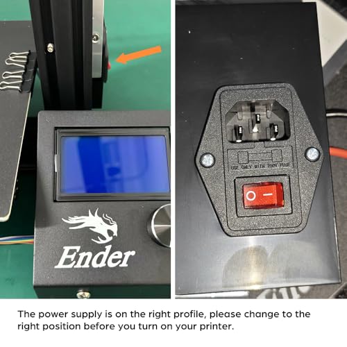 Creality Ender 3 3D Printer DIY Kit with Resume Printing M658