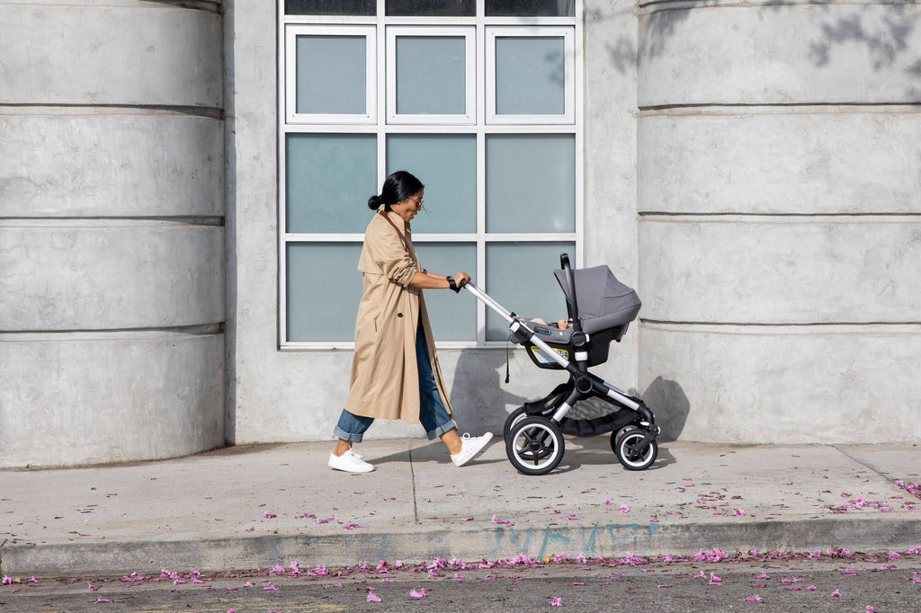 Bugaboo Turtle Air by Nuna Car Seat and Base - Grey P616