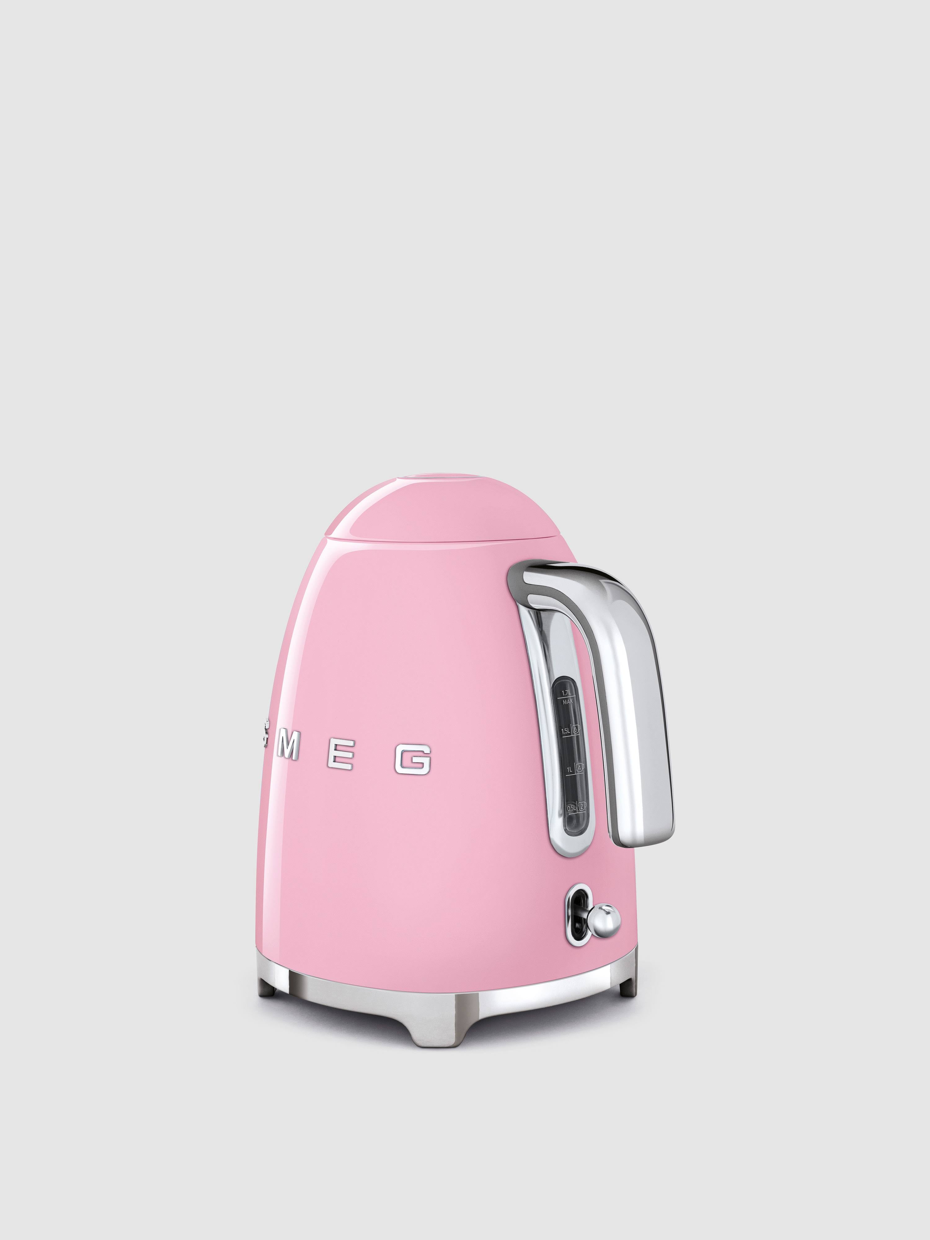 Smeg 50s Retro Style Pink Electric Kettle N147