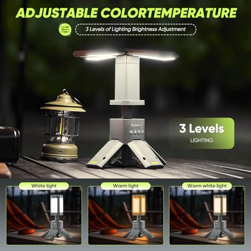 Portable Camping Light 14000mAh Rechargeable Lantern with Magnetic Base Z942