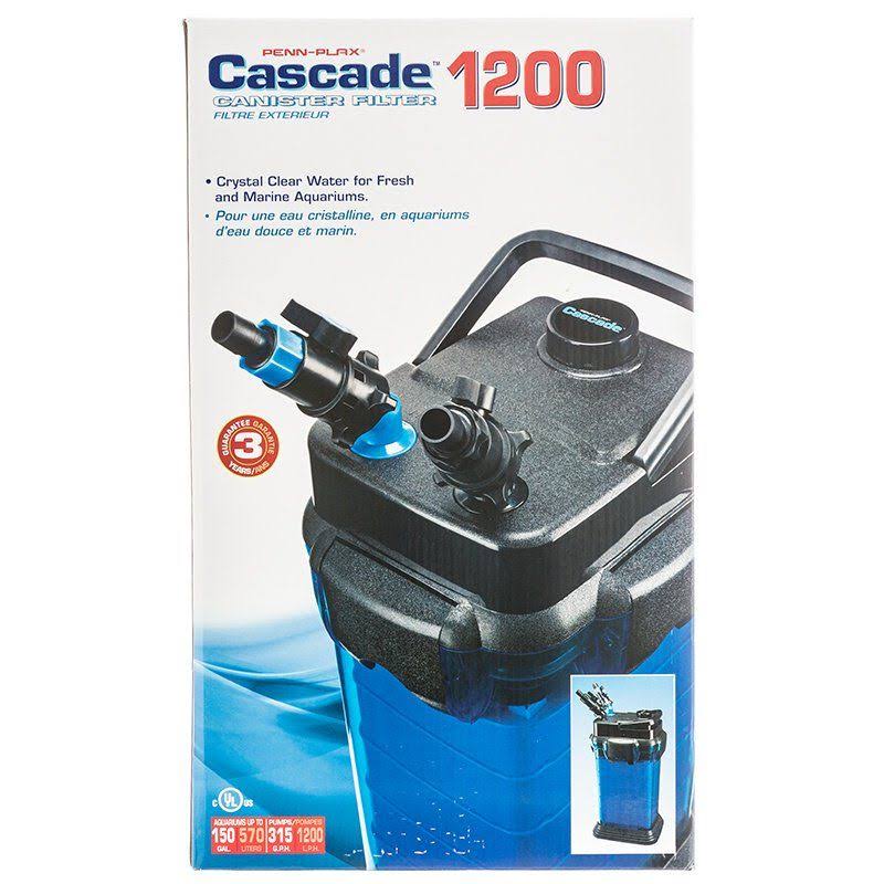 Cascade 700 Canister Aquarium Filter by Penn Plax S801