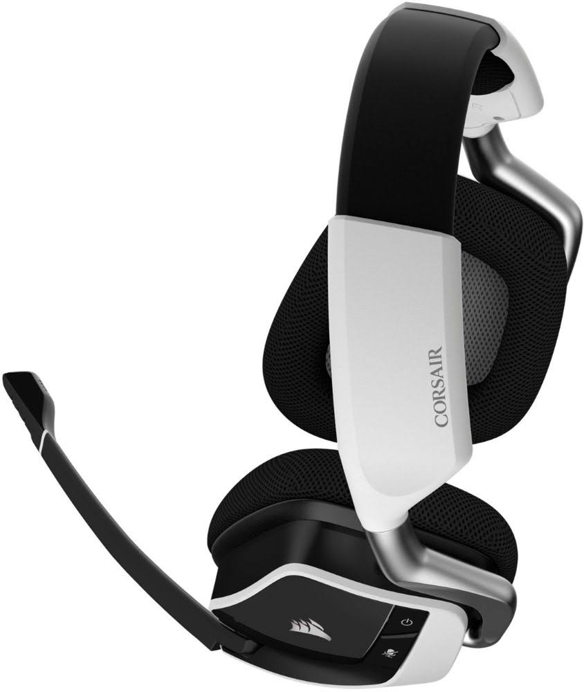 CORSAIR Gaming VOID RGB Elite Wireless Over-Ear Headset White W378