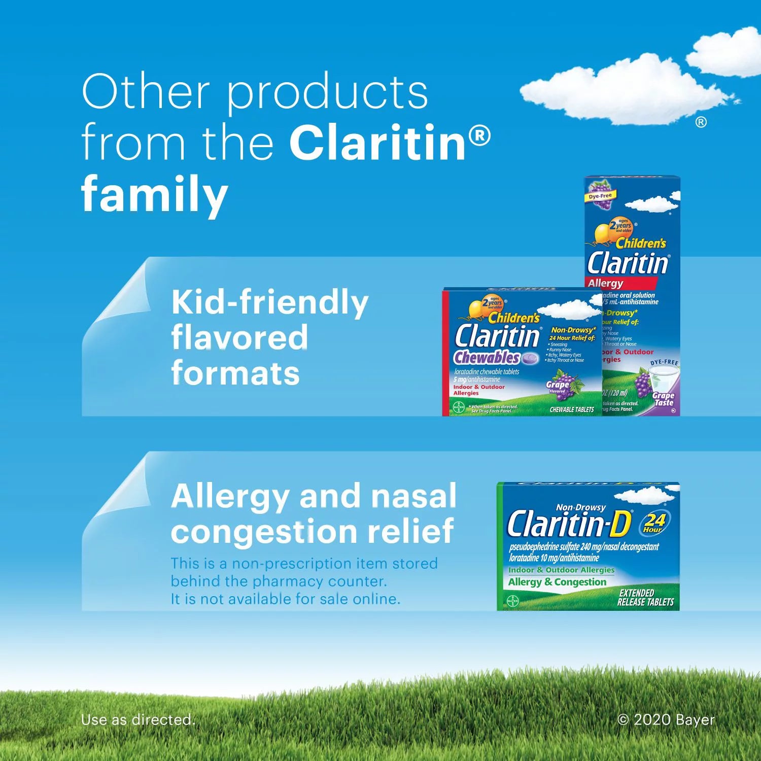 CLARITIN 24 Hour Non Drowsy 10 mg Allergy Relief Tablets, 70 Count (Pack of 2) Z187790