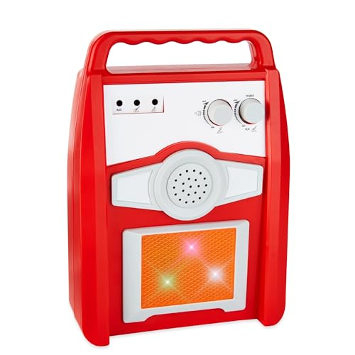 Kids Electric Musical Guitar Play Set Toy Starter Kit with Microphone and Amp - Blue B982