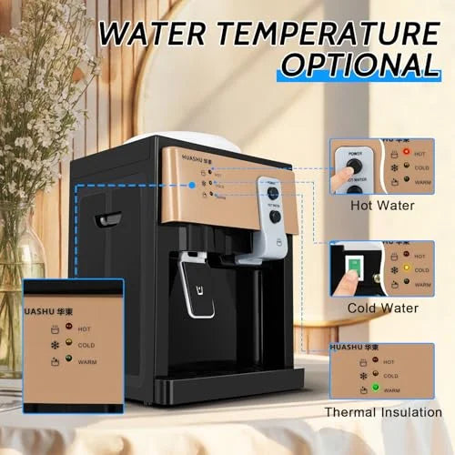 Desktop Electric Water Dispenser Hot Cold Countertop I256