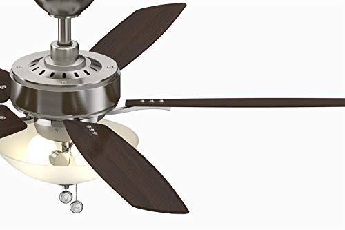 Fanimation FP6285BBN Aire Deluxe Brushed Nickel LED Ceiling Fan A600