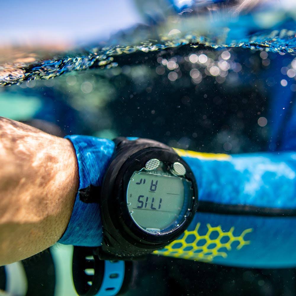 Aqua Lung i300C Dive Wrist Computer, Black/Blue U138487