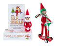 Elf On The Shelf Box Set with Scout Elf Boy (Blue Eyed) and Stand-N-Scoot Elves at Play Accessory (Multi-Item Bundle)