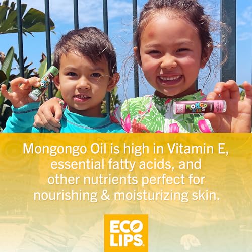 Mongo Kiss USDA Organic Lip Balm Set 8-pack with Mongongo Oil & Cocoa Butter B2380