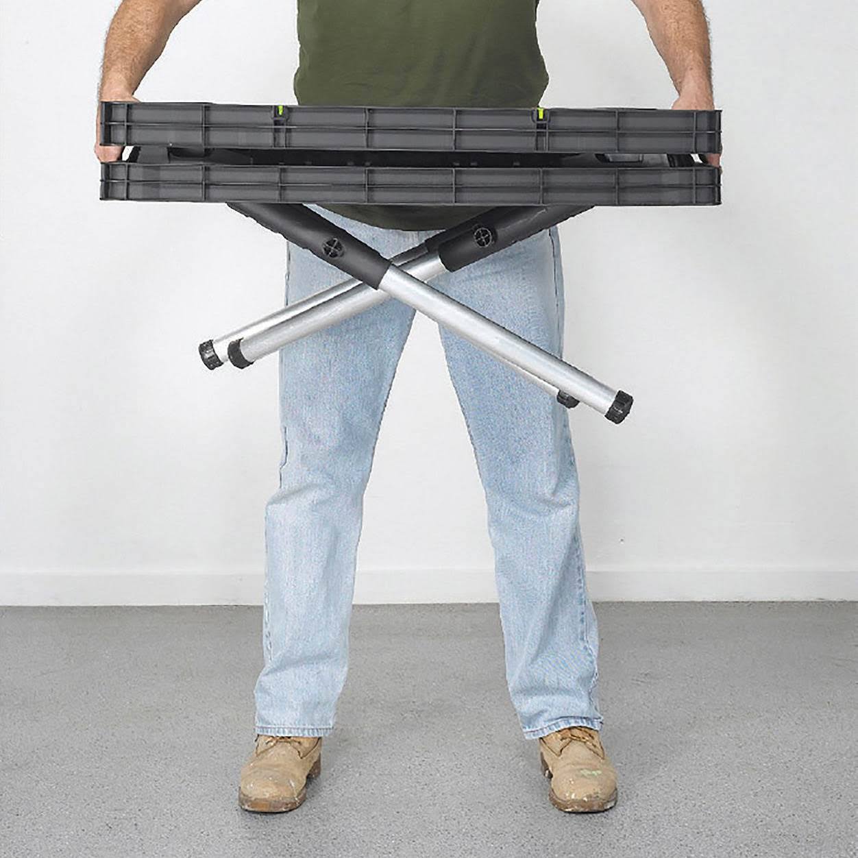 Keter Compact Work Table Portable Folding Garage Workbench I5230