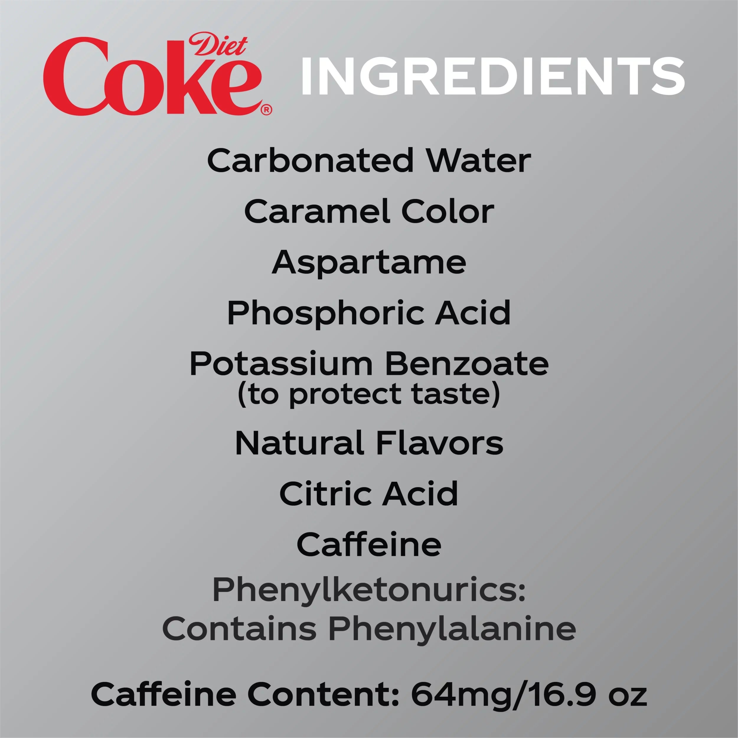 Diet Coke Soda Soft Drink, 16.9 fl oz, 24 Pack K250