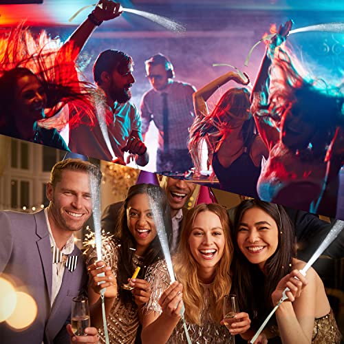M.best 12pcs Glow Sticks Party Supplies, 3 Modes Flashing LED Light Up Wands Z14207