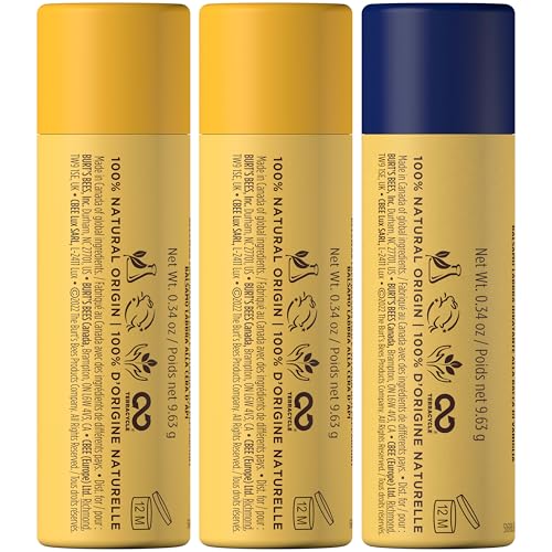 Burt's Bees Lip Balm 4-Pack, Pink Grapefruit, Mango, Coconut & Pear, Pomegranate C323915