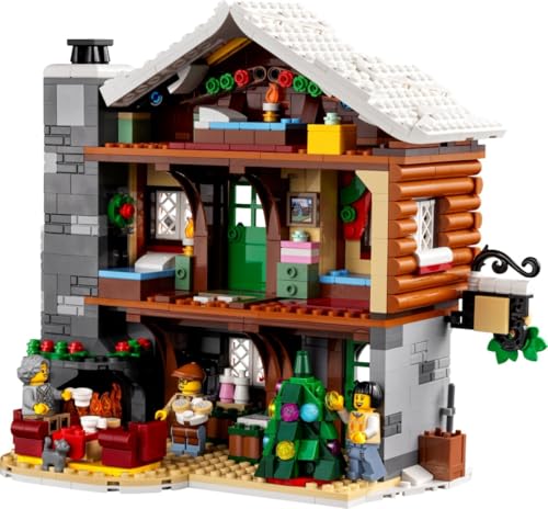 LEGO Icons Alpine Lodge Building Set for Adults 18+ D4060