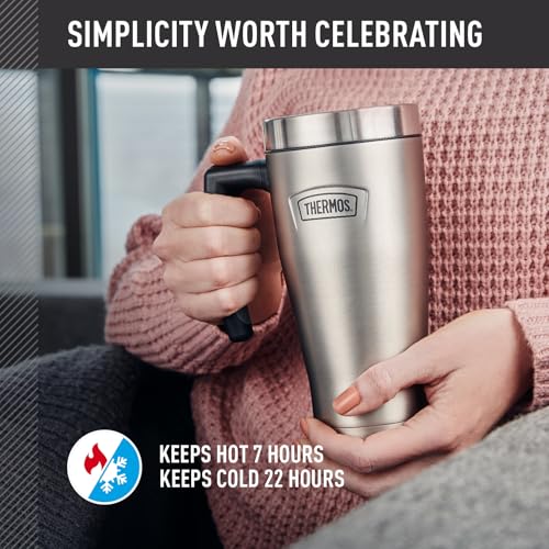 THERMOS ICON SERIES Stainless Steel Mug, Granite, 16 oz S58502