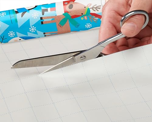American Greetings Kids Christmas Wrapping Paper Set, 120 sq ft, 4 Rolls with Bows and Tags I837576