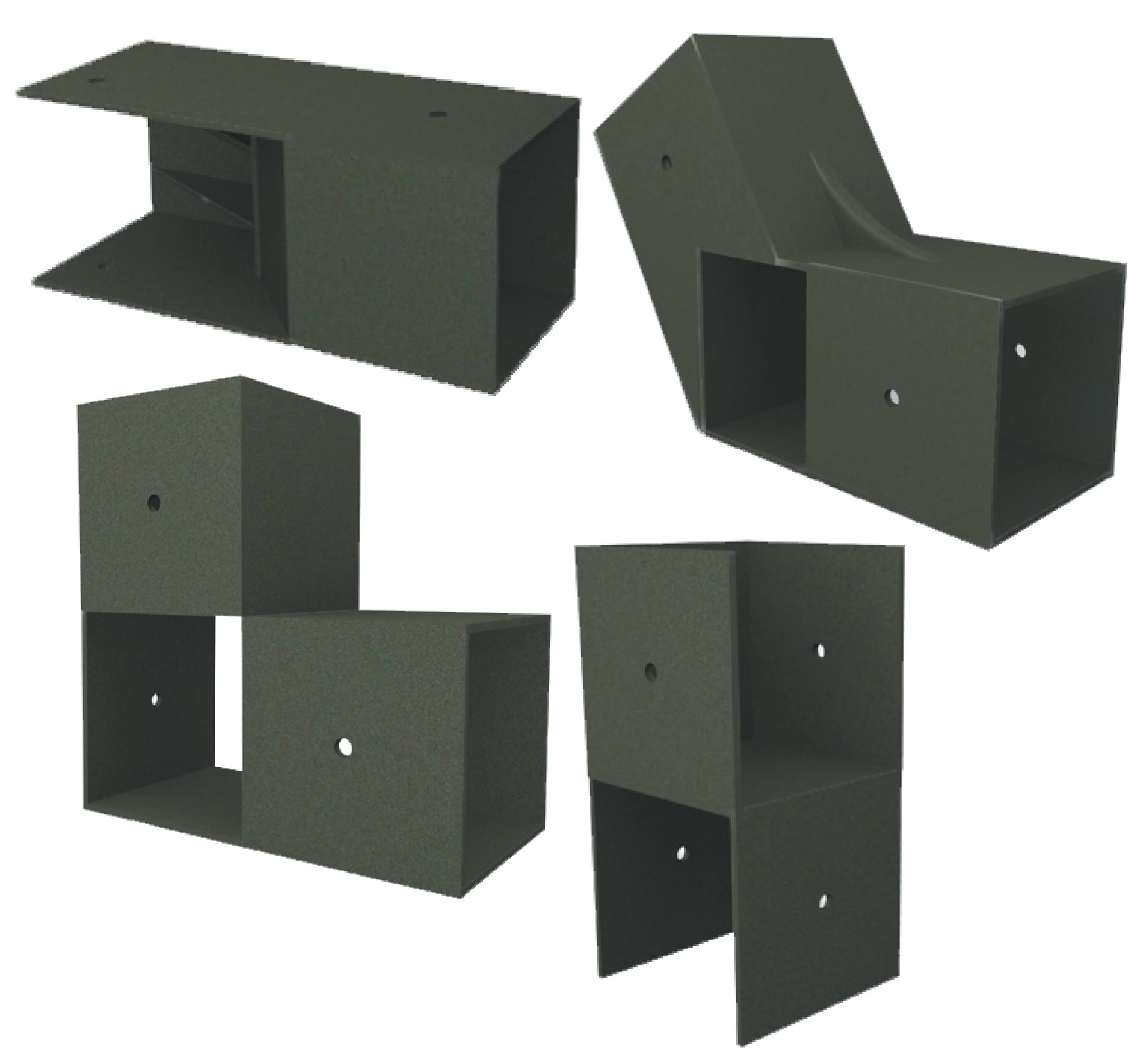 E-Z Frame 10 ft. W x 12 ft. D DIY Greenhouse Bracket Kit Q141