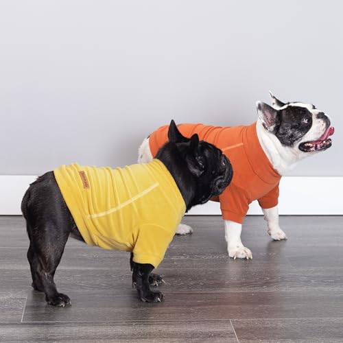 Fitwarm 3 Pack Classic Fleece Dog Sweater for Small Dogs, Medium D613