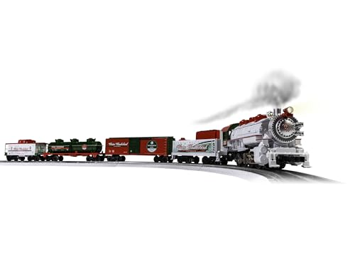 Lionel Winter Wonderland LionChief 5.0 Electric O Gauge Train Set with Bluetooth & Remote H663238