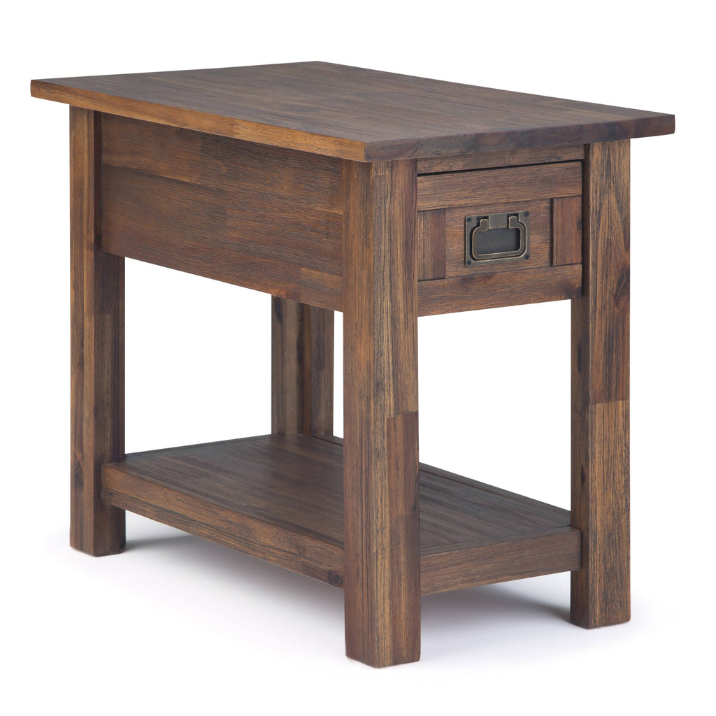 Wyndenhall Garret Solid Acacia Wood Narrow Side Table T26290
