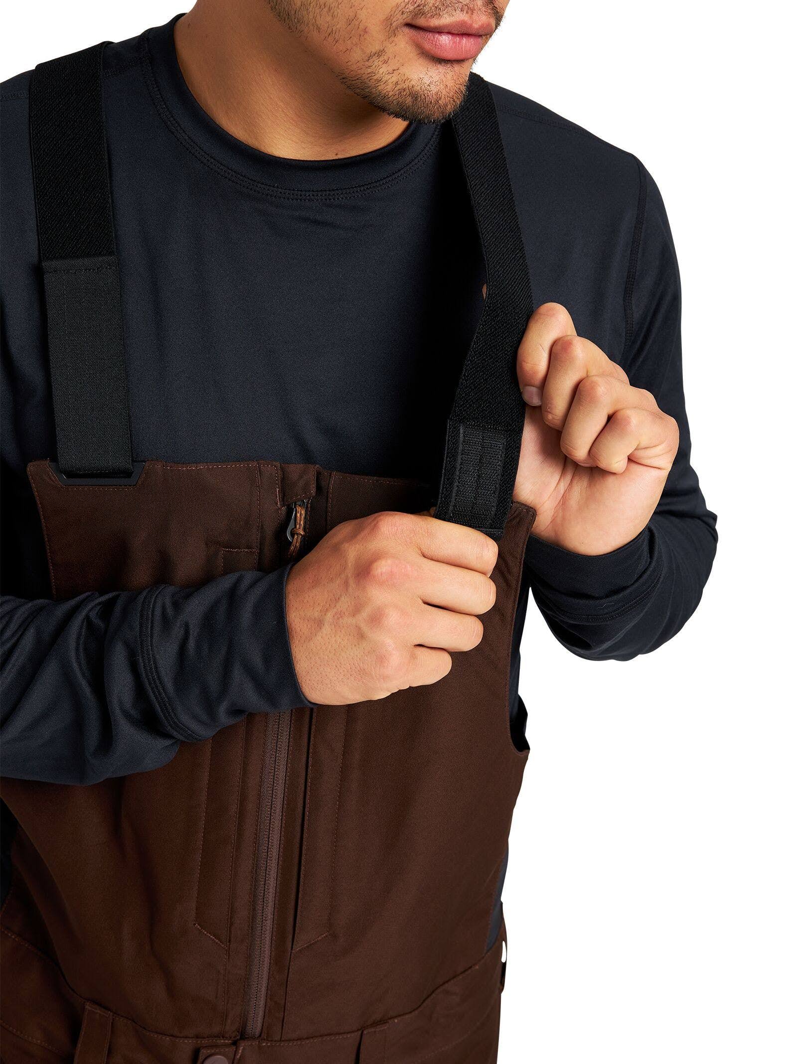 Burton Reserve GORE-TEX Bib Pant Men's Seal Brown L H24598