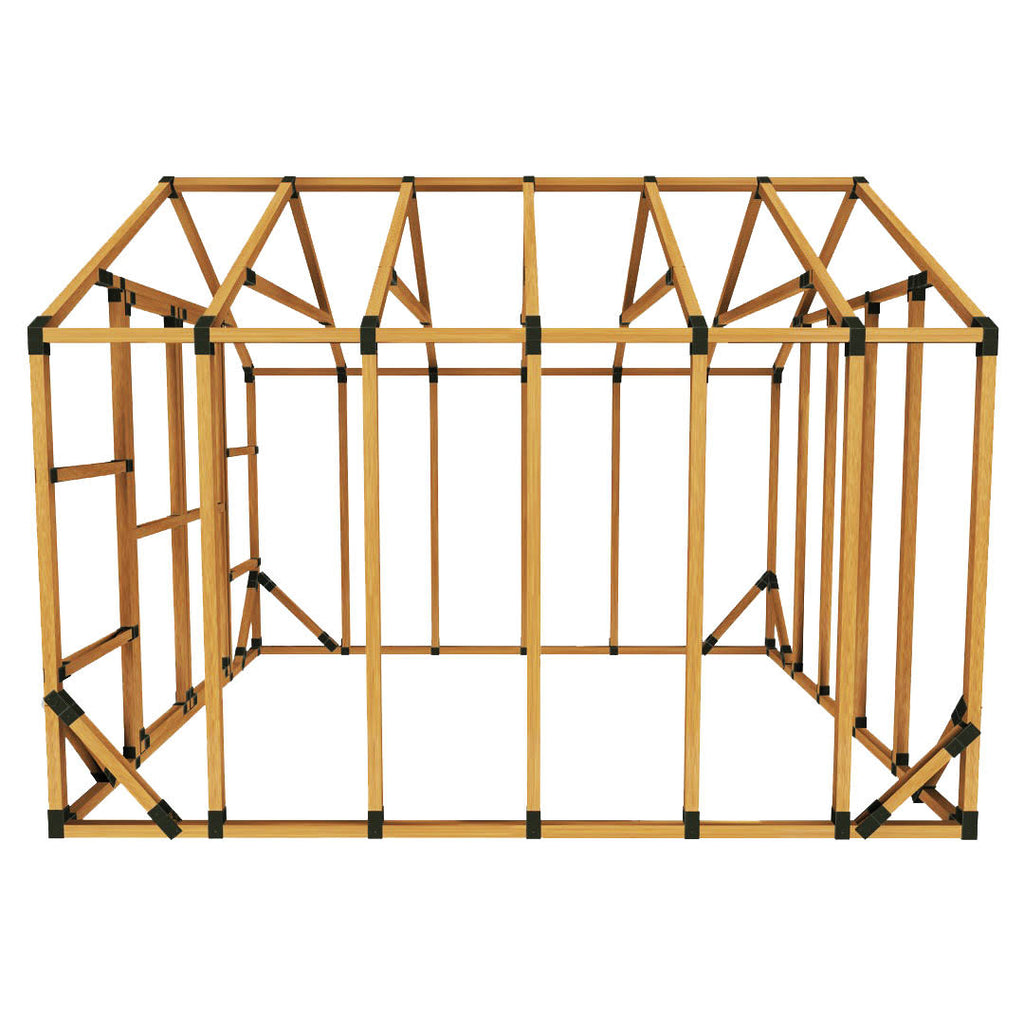 E-Z Frame 10 ft. W x 12 ft. D DIY Greenhouse Bracket Kit Q141