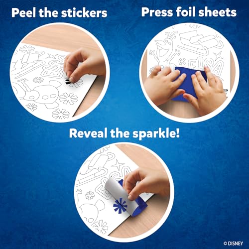 Skillmatics Foil Fun Christmas Ornaments, Mess Free Art Craft Kit for Kids Ages 4-9 S207