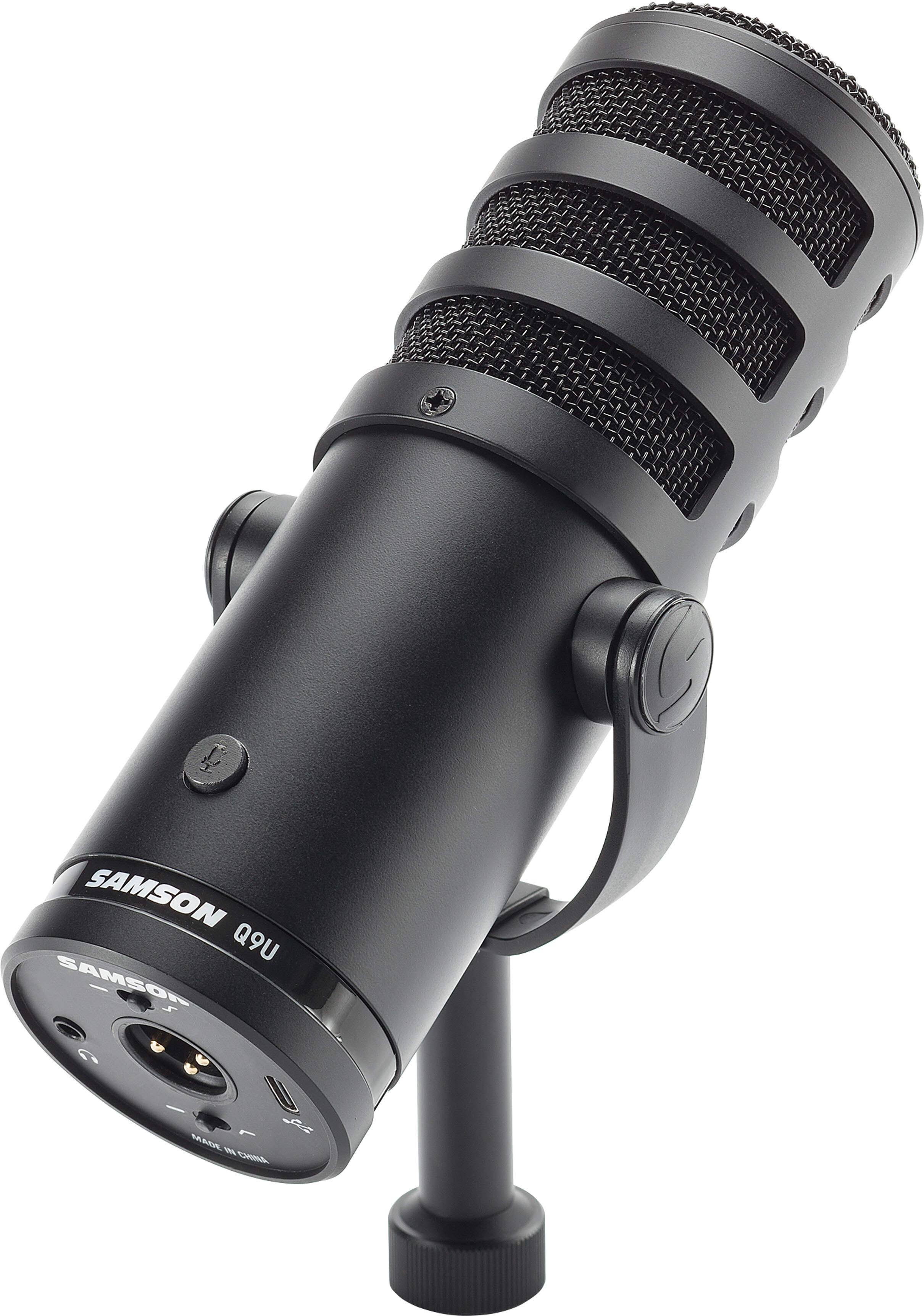 Samson Q9U XLR/USB Dynamic Broadcast Microphone G40975