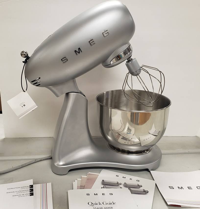 Smeg 50s Style Stand Mixer Silver K8745