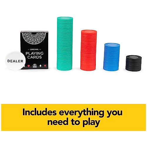 Spin Master Games Cardinal Classics 300-Piece Poker Set with Aluminum Case G10767